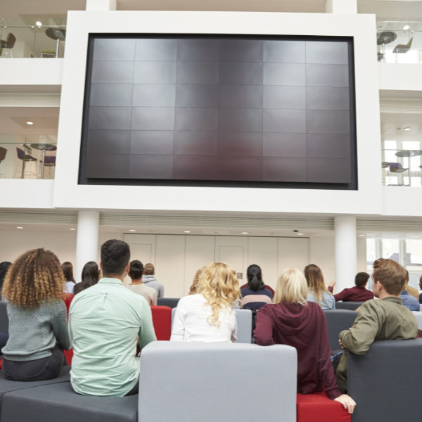 video conferencing system for large rooms