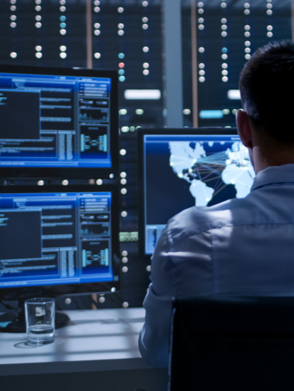 AV control room system installation