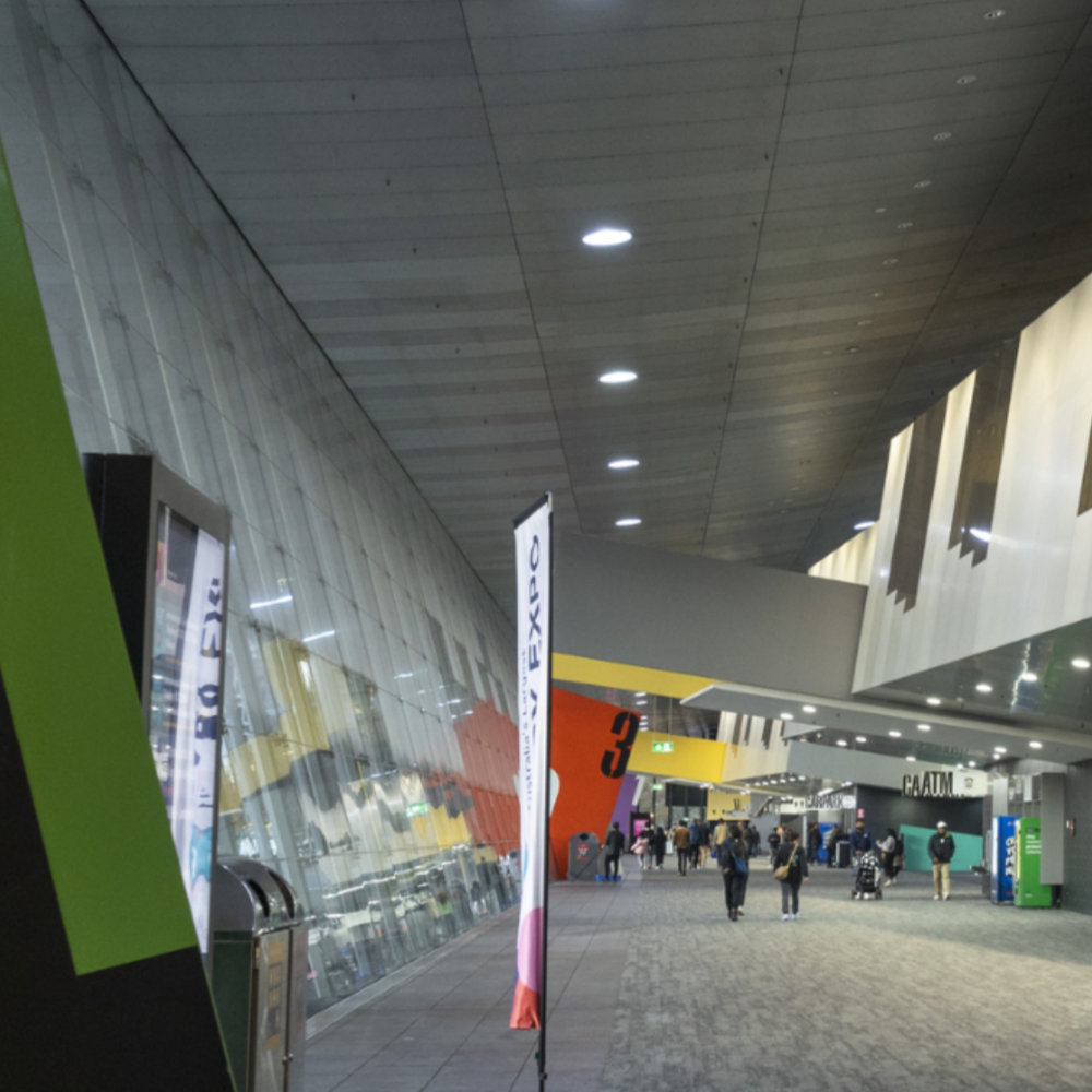 exhibition centre audiovisual installation