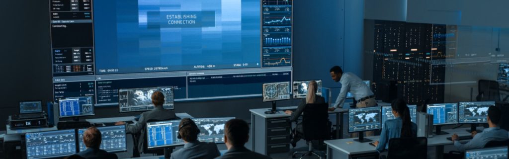 AV control room system installation